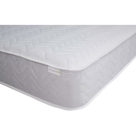 Starlight Beds Quilted Sprung Memory Foam Spring Mattress, 5ft King Size (150cm x 200cm) (1/2)