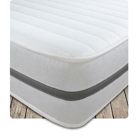 Starlight Beds – Single Mattress. 9 Inch Deep Single Pocket Sprung Mattress with Memory Foam. 3ft x 6ft3 (STARLIGHT 10) (1/3)