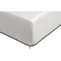 The European Small Single 80cm by 200cm by 15cm Deep All Foam Memory Foam Mattress With Removeable Zip Cover