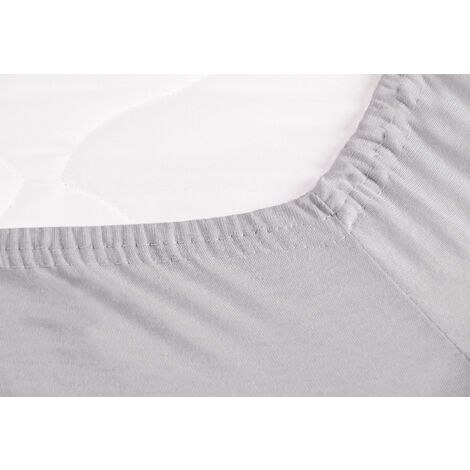Pinolino Drap-housse pour lits de bébé, jersey, blanc
