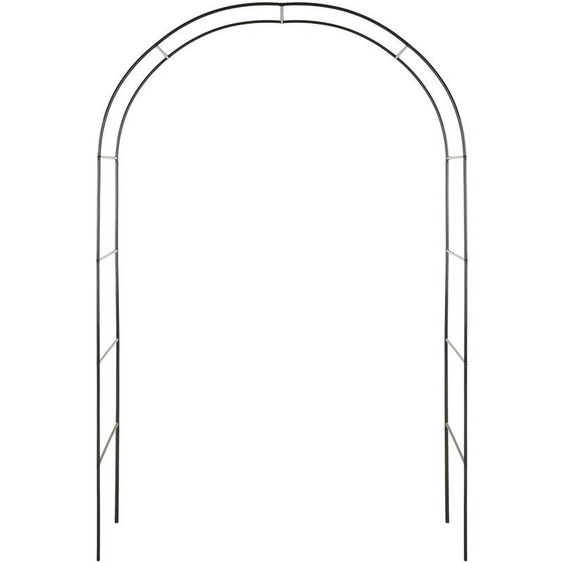 Arche Arches de jardin en métal Arches de jardin pour plantes grimpantes Rosiers 4Pcs 