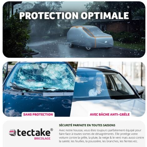 Bâche de voiture anti-grêle imperméable et respirante - SUV / VAN BIG (571 x 203 x 120 cm)