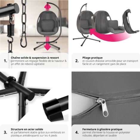 Bandeoulière Réglable 117-170 Cm – Rembourrage épais, Crochets Pivotants Métal – Pour Sac, Appareil Photo