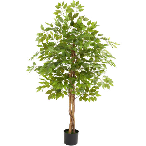 Ficus artificiel à l'aspect naturel avec beaucoup de volume 160cm