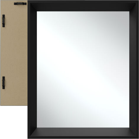 Miroir mural rectangulaire avec cadre design minimaliste 40,6x50,8cm (1/5)
