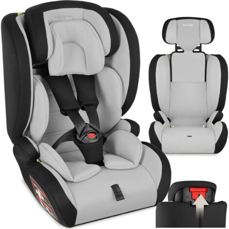 Siège auto avec protection contre les chocs latéraux max 36kg gris