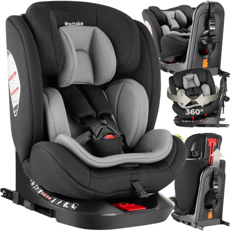 Siège auto pivotant norme i-Size ISOFIX protection contre les chocs