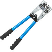 Pince à Sertir pour Cosse de Câble de 6 à 50 mm² en Acier Bleu