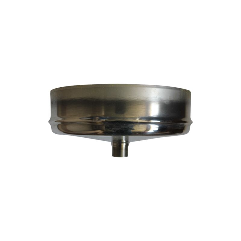 Coude 45° de poêle noir diamètre 130 mm - Plomberie Pro