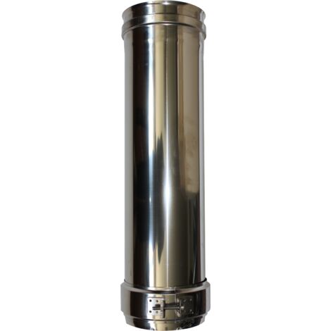 Longueur droite 500 mm double paroi - Ø int/ext: 150-200