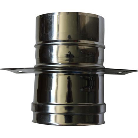 Sivac – Module de traversement de sol double paroi isolée – Inox 316L intérieur – Inox 304B extérieur – Ø 80-130mm pour environnements exigeants