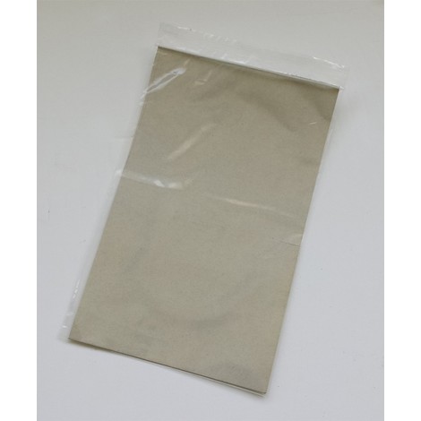 Sachet alimentaire Zip 100x100 mm (x1000 pcs) - Transparent - Résistant
