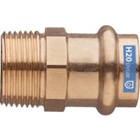 Manchon bronze F Ø 3/4x28 à sertir - filetage R