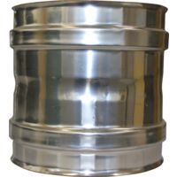 Sivac – Raccord de robinetterie femelle/femelle inox – Simple paroi – Ø 80 mm – Filetage entrée G 1"