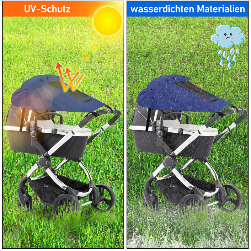 Universal Sonnensegel Sonnenschutz Kinderwagen
