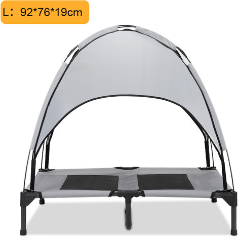 VEVOR XL Haustierbett - Faltbare Hundeliege Mit Rädern & Aufbewahrungstaschen