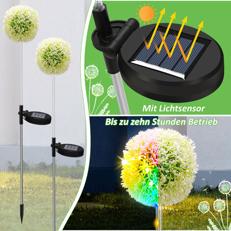 Milageto Solar-Schmetterling Stecker – Tanzt Bei Sonne & Wind, Garten-Deko 35 Cm