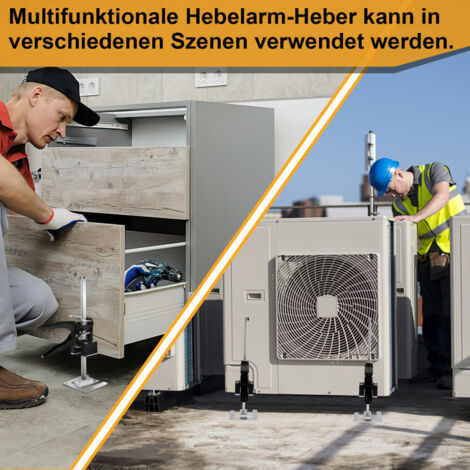 1T Auto Wagenheber - Manueller Heber Mit 26cm Hubhöhe Für Auto Und LKW