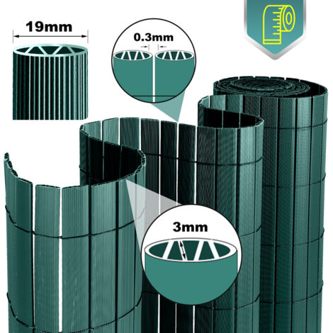 AEREY Balkon-Sichtschutz 140x800cm – Wind- Und UV-Schutz Für Terrasse, Garten & Pool In Anthrazit – Einfach Montierbar