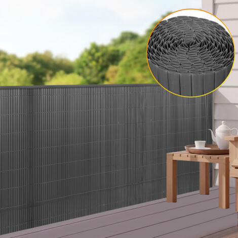 VINGO Sichtschutzmatte PVC Sichtschutz Garten Sichtschutzzaun Balkon