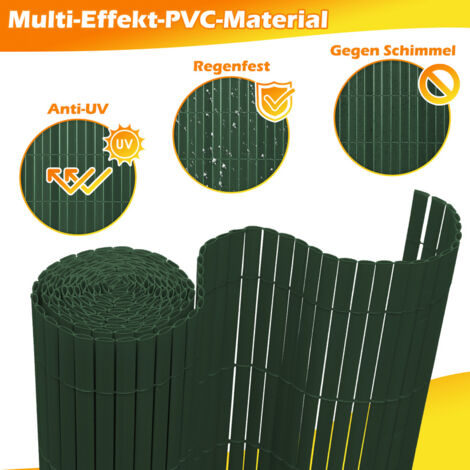 (Deactive)VINGO PVC Sichtschutzmatte Balkonsichtschutz