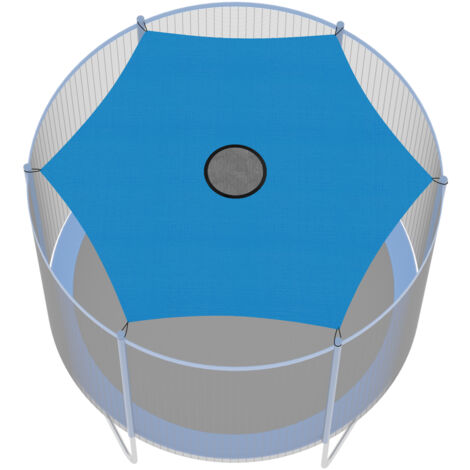 Trampolin Abdeckung 6-14 Fuß - UV Resistente Schattenabdeckung Mit Seilen