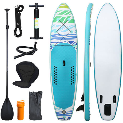 Surfboard Paddle Board Aufblasbares Sup Board Tragetasche 305-330cm Kajak-Sitz 