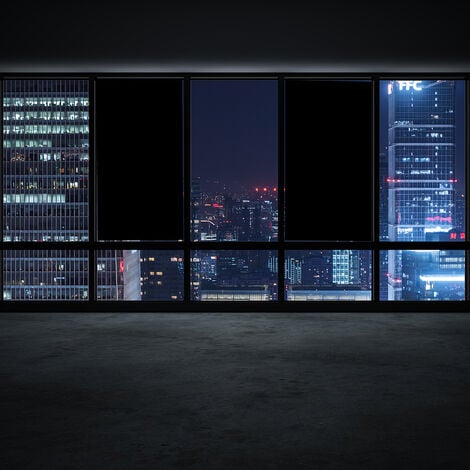 VINGO Spiegelfolie Fensterfolie 60x200cm Sichtschutzfolie