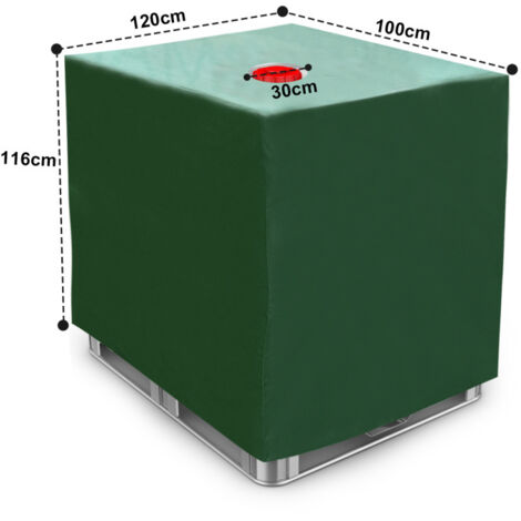 IBC Tank Abdeckplane 1000L - UV Schutz Plane Für Wassertank
