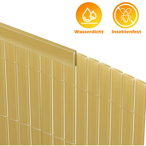 (Deactive)VINGO PVC Sichtschutzmatte Balkonsichtschutz