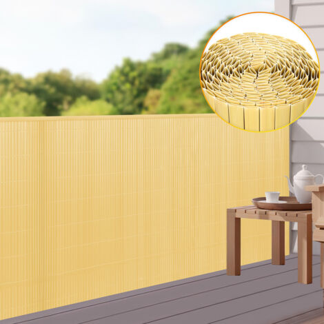 VINGO PVC Sichtschutzmatte Balkonsichtschutz , Sichtschutzzaun