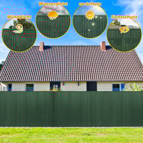 (Deactive)VINGO PVC Sichtschutzmatte Balkonsichtschutz