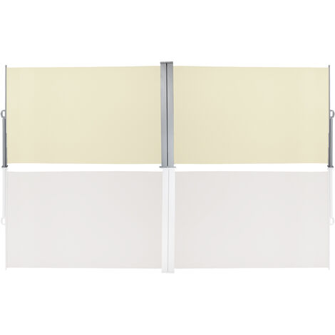 (Deactive)VINGO Doppel Seitenmarkise Markisen Ausziehbar 160x600cm Alu