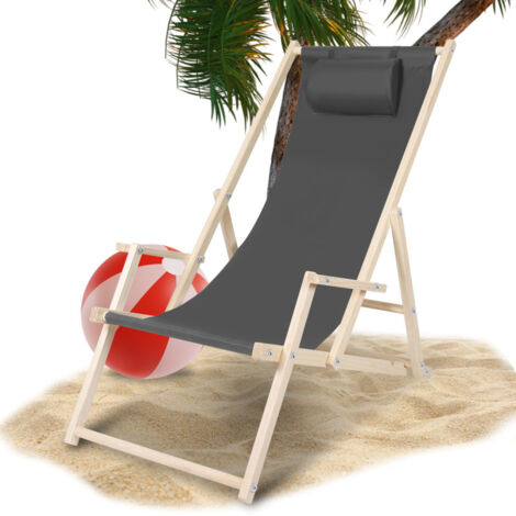 LALADEFIEE Miniatur Strandliegestuhl Für Puppenhaus - Faltbarer Blauer Strandstuhl - Deko & Spielzeug