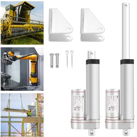 SHZICMY Linearmotor 200mm Hub - Elektrischer Verstellantrieb 24V 1500N