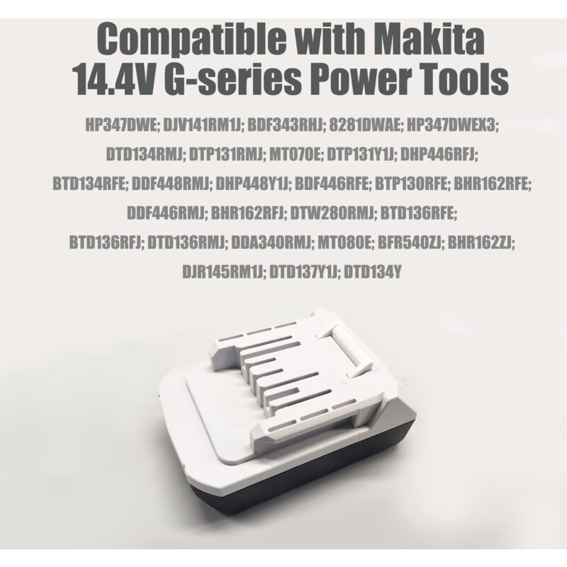 Lot De 2 Batteries 14,4 V 1,3 A Bl1413G 196375-4 Pour Makita Df347D