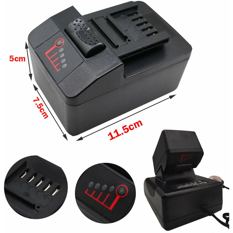 Ersatzakku 18V 4.0Ah Für Snap-on Werkzeuge – Kompatibel Mit CTB8185, CT7850, CT8810 U.v.m. (Li-Ion, 4000 MAh)