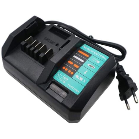 Powerwings – Chargeur Makita G-series 14,4V et 18V – 3000mAh – Compatible avec BL1813G BL1811G BL1413G BL1415G BL1440G – Batterie de remplacement haute qualité