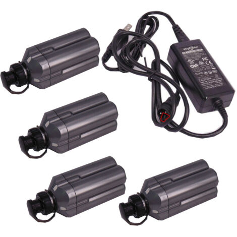4X Batterie & Chargeur Pour Daiwa/Shimano Tanacom 750 500 1000 Shimano BM2300 BM2900 Lithium (1/5)
