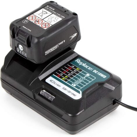 Remplacer makita batterie bl1041b avec Chargeur DC10WD compatible avec ...