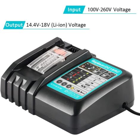 Lot De 2 Batteries Lithium-ion 14,4V – 8Ah – Compatibles Makita BL1450/BL1430/BL1430B – YASI MFG