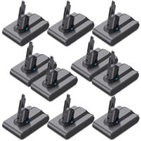 10X Batterie V7 pour Dyson Batterie Dyson 21,6V 4000mAh SV11 V7 Cordless V7 Extra V7 trigger + V7 motor head V7 Pro V7 fluffy V7 mattress