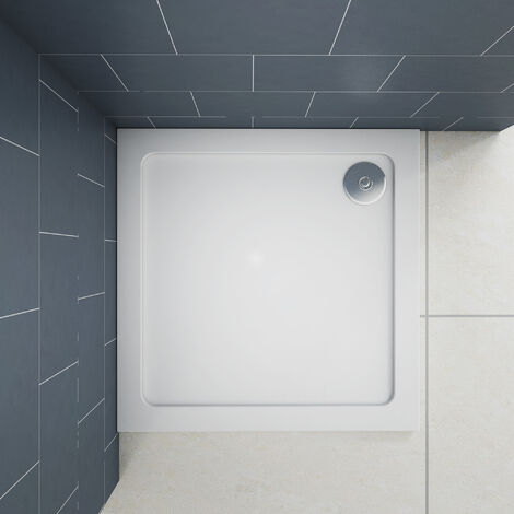 Ducha Casa 76x76cmPlato de ducha rectangular antideslizante y antibacteriana, las piezas desagüe incluido