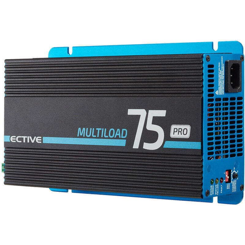 ECTIVE Multiload 75 Pro Chargeur de batteries 12V-24V 1000W 37.5A-75A