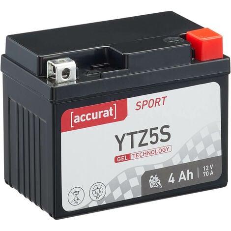 Accurat Sport GEL YTZ12S Batteries moto 12Ah 12V