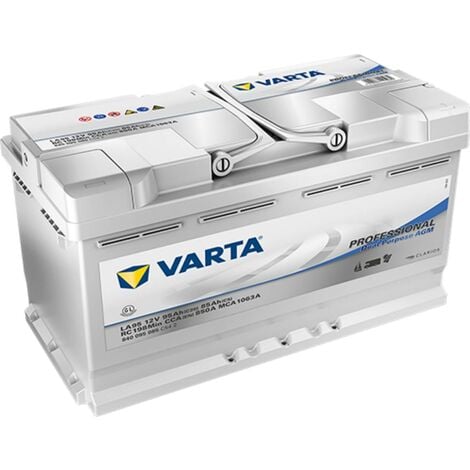 VARTA LA95 Batterie Décharge Lente Professional AGM Solaire 95Ah 840 095 085