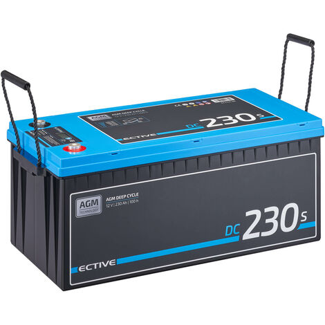 ECTIVE DC 180 AGM Deep Cycle 180Ah Batteries Décharge Lente