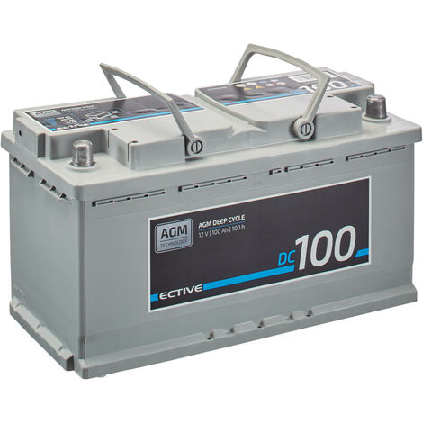 Batterie décharge lente 100ah - Équipement caravaning