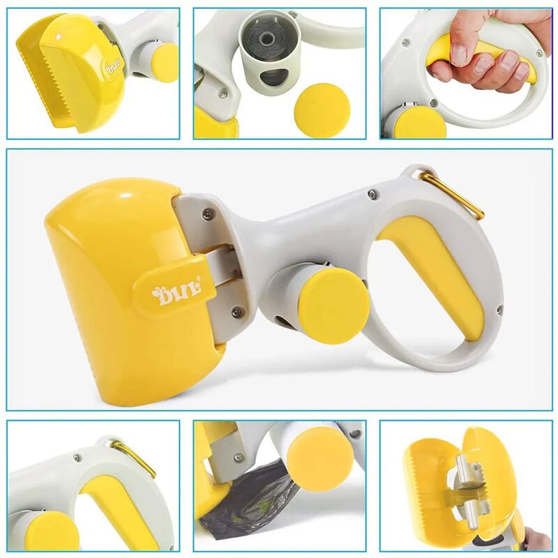 Paletta Per Cacca Cane Portatile - Scooper Igienico Con Sacchetti Per Cani Di Tutte Le Taglie - Foto 6