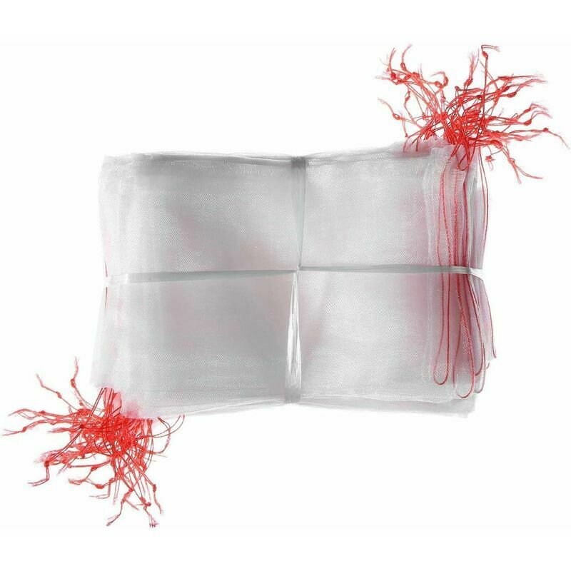 50 Sacchetti Rete Per Frutta In Plastica Rossa - 35 Cm, Per Appendere E Conservare Frutta - Foto 9